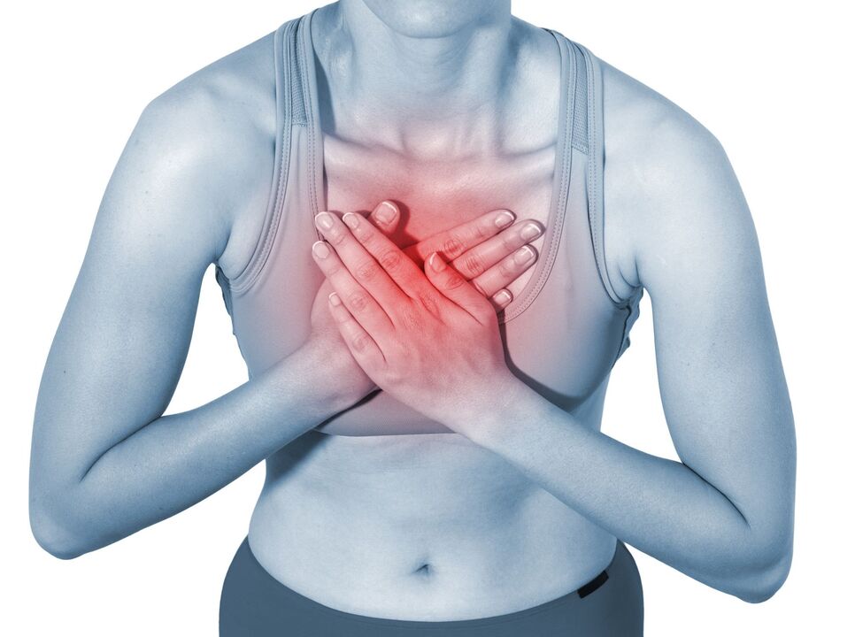 симптоми грудного остеохондрозу