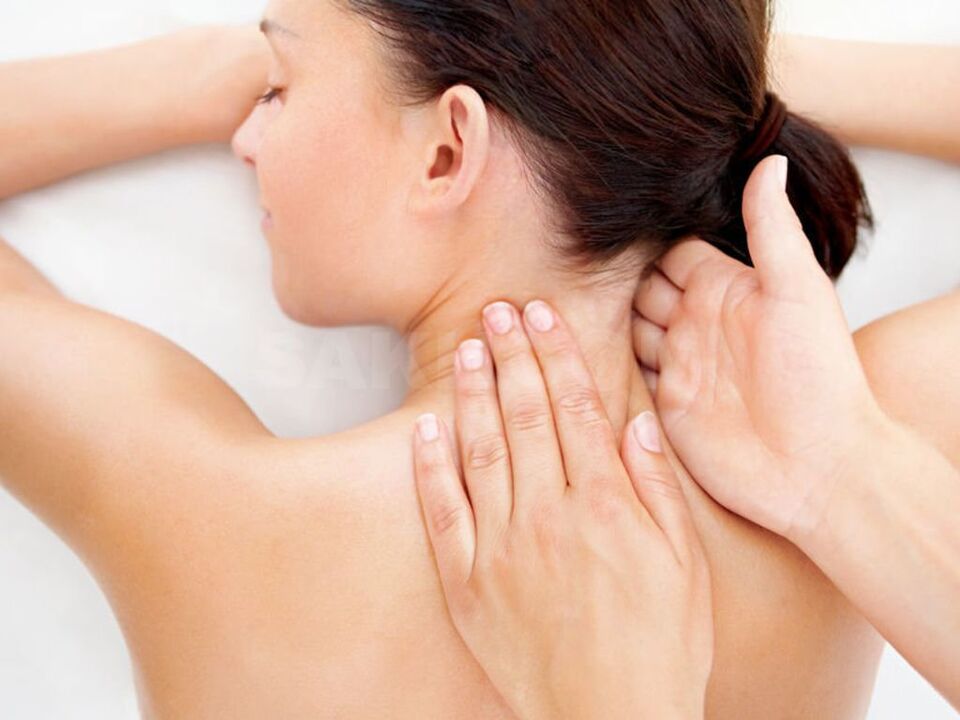 масаж шиї при остеохондрозі